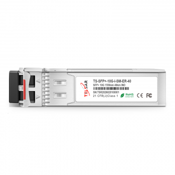 ������ ���������� SFP+ (10G) ������������, �� 40��, DDM, LC/LC - TS-SFP+-10G-I-SM-ER-40 TELSAR