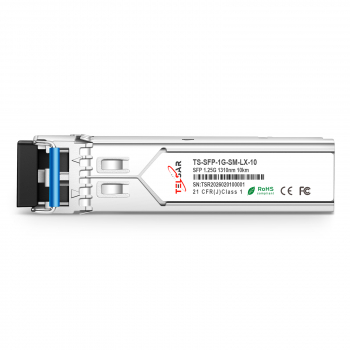 ������ ���������� SFP (1G), �� 10��, DDM, LC/LC - TS-SFP-1G-SM-LX-10 TELSAR