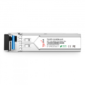 ������ ���������� SFP (1G) WDM, �� 120��, DDM, LC - TS-SFP-1G-WDM-A-120 TELSAR