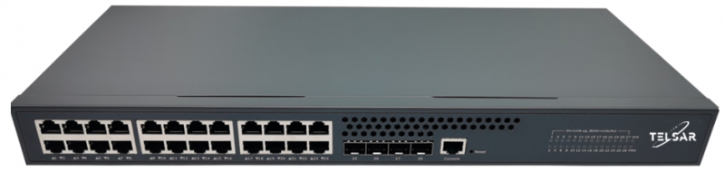 ���������� Ethernet ����������� L2+ TS2210M-24T4S-S TELSAR