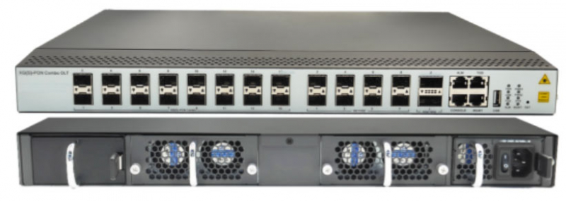���������� �������� �� 16 ������ XG(s)PON/GPON OLT - TS1716S-B2 TELSAR
