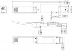 ������ ���������� QSFP28 (100G) WDM, �� 20��, DDM, LC - TS-QSFP28-100G-WDM-A-20L TELSAR
